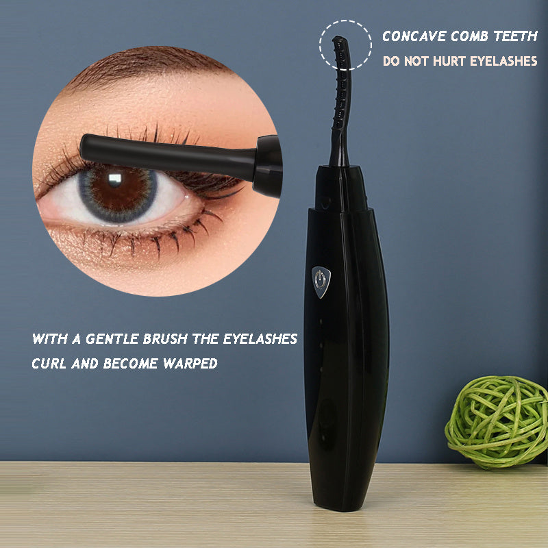 USB Heated Eyelash Curler – Long-Lasting Natural Curl
