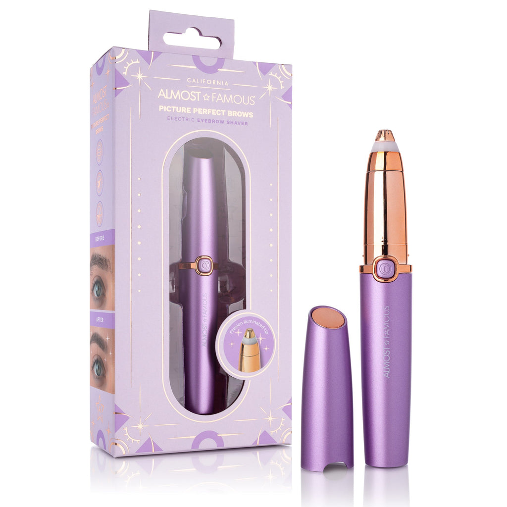 Precision LED Eyebrow Trimmer