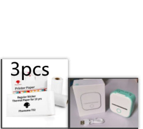 Portable Bluetooth Mini Thermal Printer – Inkless Pocket Printer for Notes, Photos, Labels & Journaling