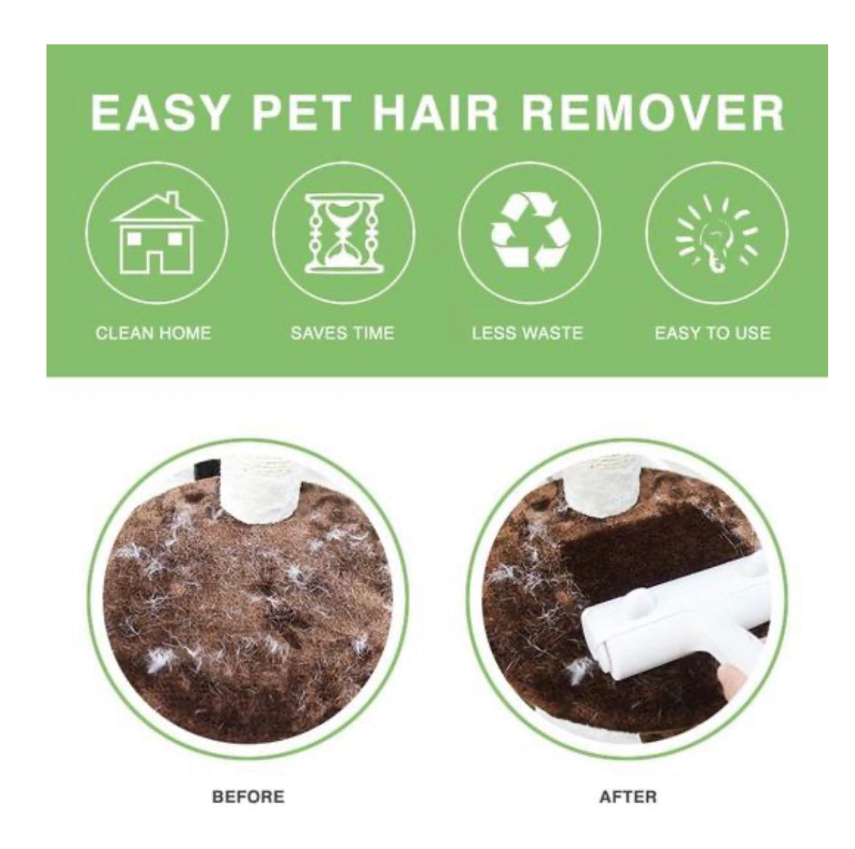 Reusable Pet Hair Remover Roller