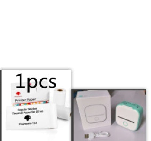 Portable Bluetooth Mini Thermal Printer – Inkless Pocket Printer for Notes, Photos, Labels & Journaling