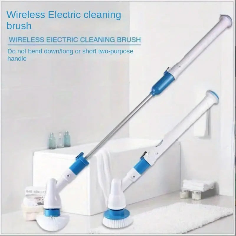 Electric Spin Cleaning Brush – Rechargeable Bathroom & Kitchen Scrubber