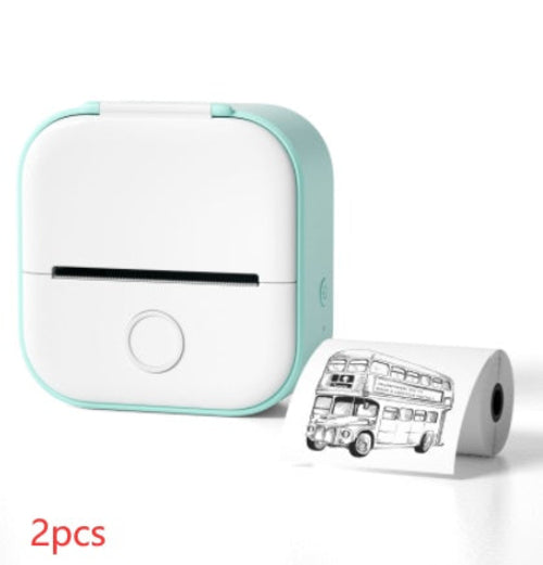 Portable Bluetooth Mini Thermal Printer – Inkless Pocket Printer for Notes, Photos, Labels & Journaling