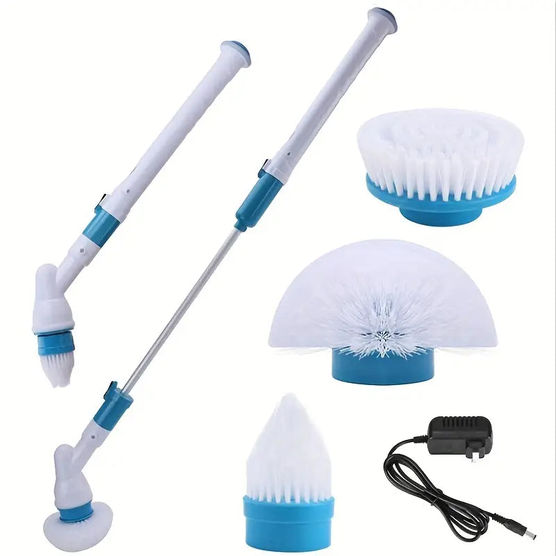 Electric Spin Cleaning Brush – Rechargeable Bathroom & Kitchen Scrubber