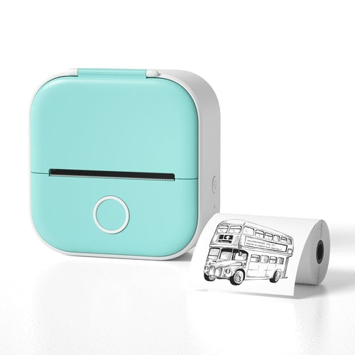 Portable Bluetooth Mini Thermal Printer – Inkless Pocket Printer for Notes, Photos, Labels & Journaling
