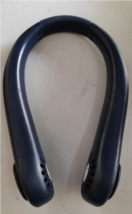 Portable Bladeless Neck Fan – USB Rechargeable Cooling Fan