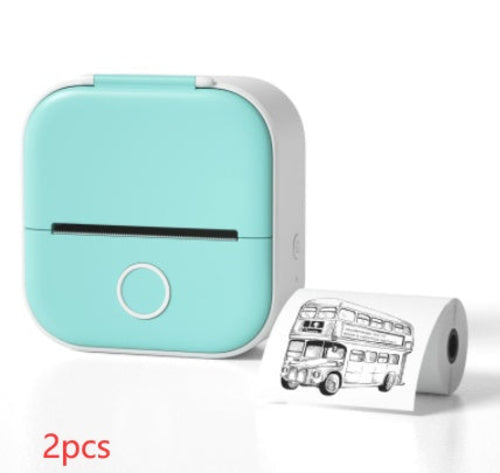 Portable Bluetooth Mini Thermal Printer – Inkless Pocket Printer for Notes, Photos, Labels & Journaling