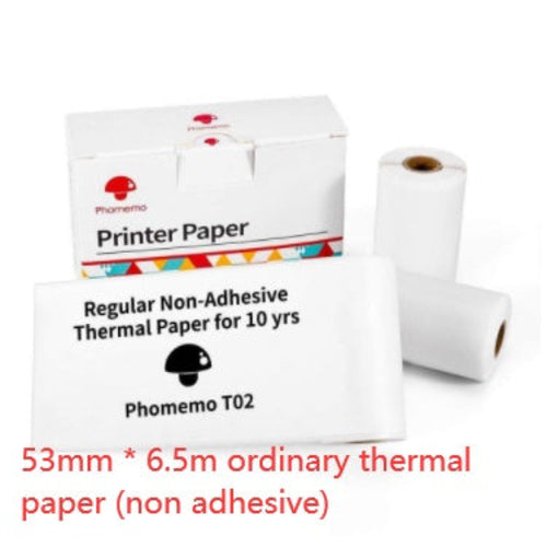 Portable Bluetooth Mini Thermal Printer – Inkless Pocket Printer for Notes, Photos, Labels & Journaling