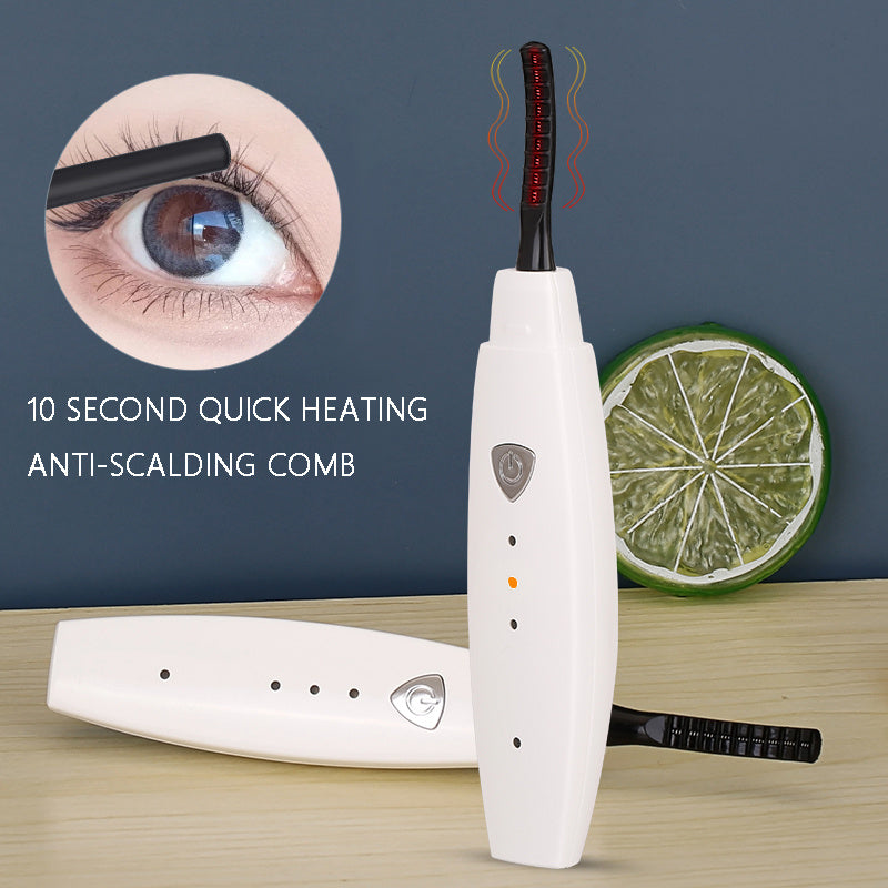 USB Heated Eyelash Curler – Long-Lasting Natural Curl