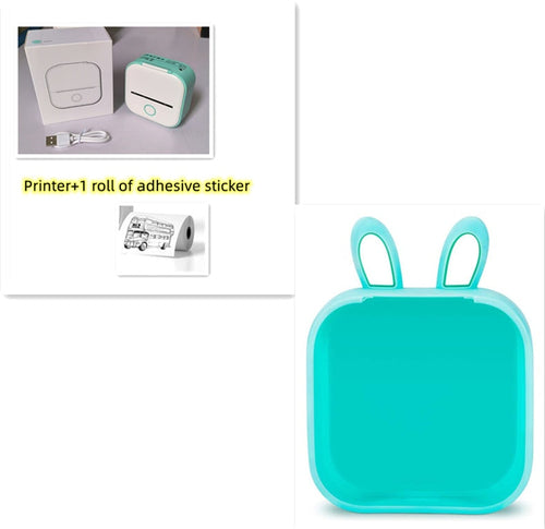 Portable Bluetooth Mini Thermal Printer – Inkless Pocket Printer for Notes, Photos, Labels & Journaling