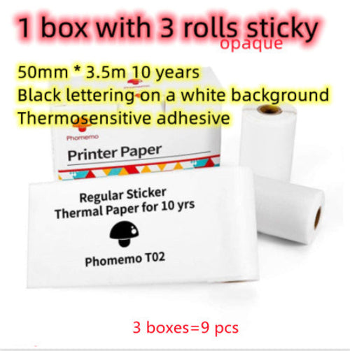 Portable Bluetooth Mini Thermal Printer – Inkless Pocket Printer for Notes, Photos, Labels & Journaling