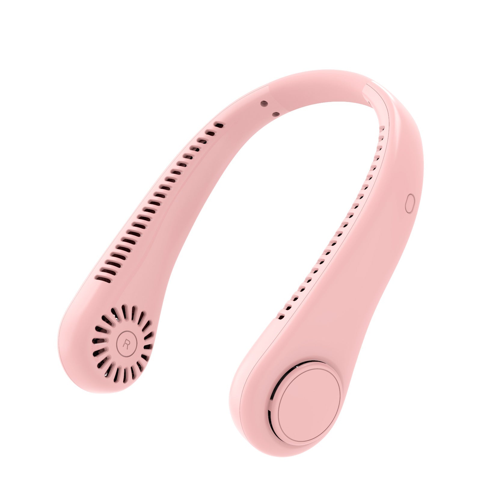 Portable Bladeless Neck Fan – USB Rechargeable Cooling Fan