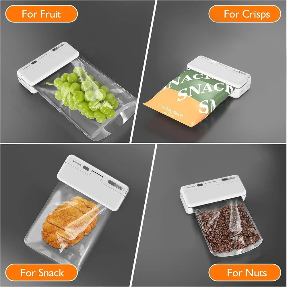 Rechargeable Mini Bag Sealer – Keep Food Fresh Longer