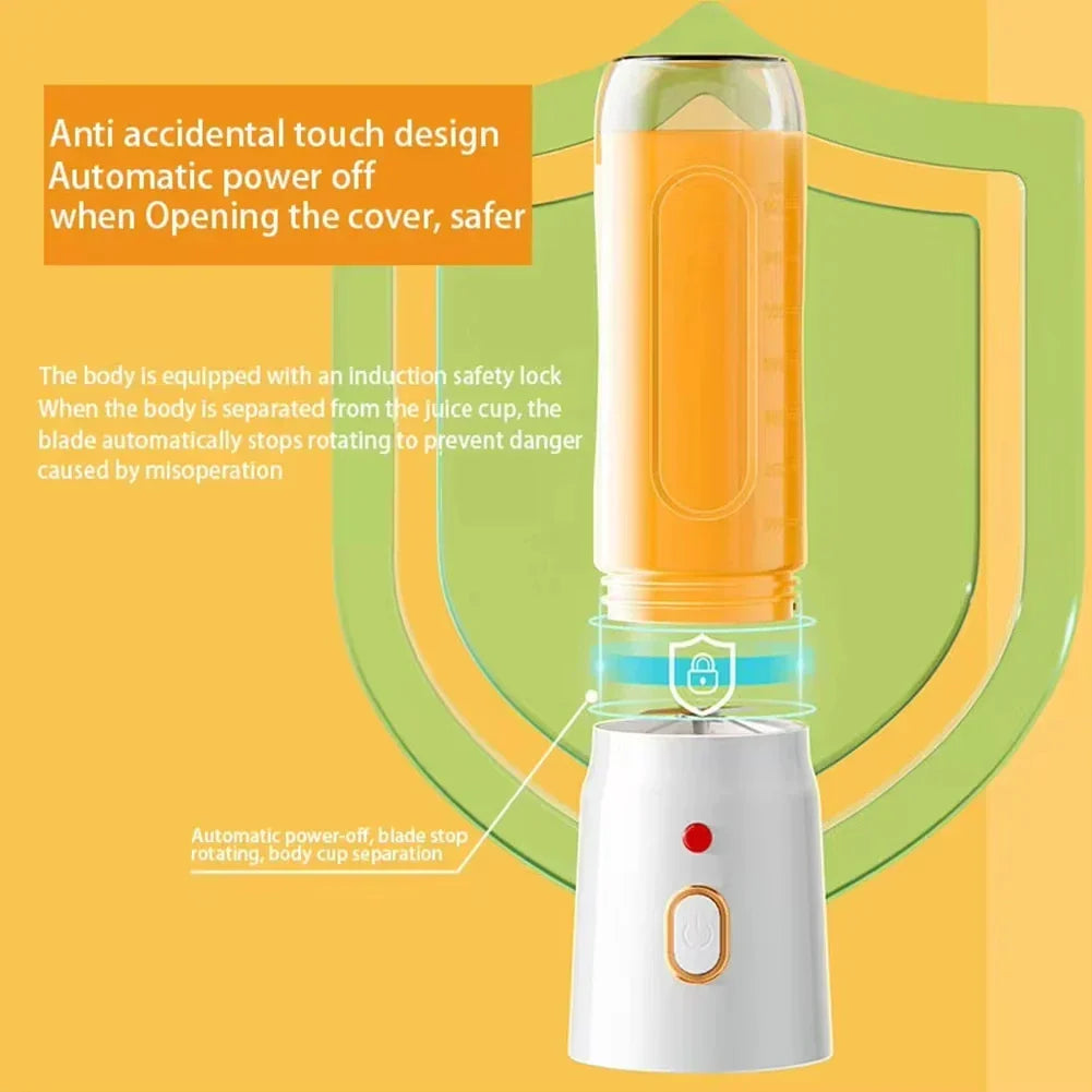 Portable USB Smoothie Blender – 500ml