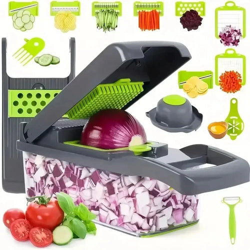 14/16 in 1 Multifunctional Vegetable Chopper Grate Food Handle Food Chopper Vegetable Slicer Dicer Cut Kitchen Items cocina-1