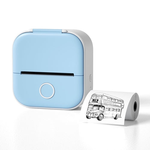 Portable Bluetooth Mini Thermal Printer – Inkless Pocket Printer for Notes, Photos, Labels & Journaling