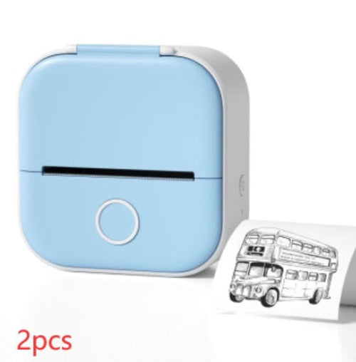 Portable Bluetooth Mini Thermal Printer – Inkless Pocket Printer for Notes, Photos, Labels & Journaling