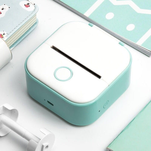 Portable Bluetooth Mini Thermal Printer – Inkless Pocket Printer for Notes, Photos, Labels & Journaling