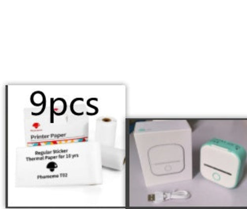 Portable Bluetooth Mini Thermal Printer – Inkless Pocket Printer for Notes, Photos, Labels & Journaling