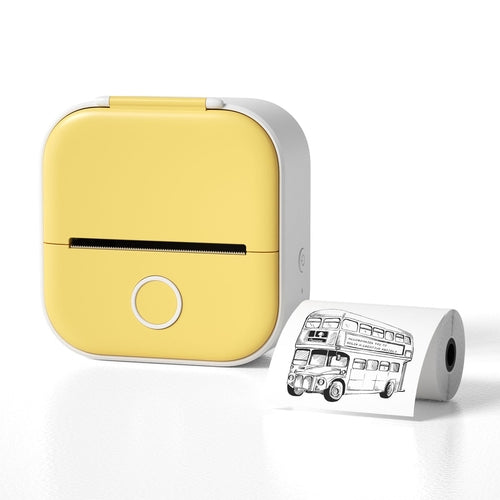 Portable Bluetooth Mini Thermal Printer – Inkless Pocket Printer for Notes, Photos, Labels & Journaling
