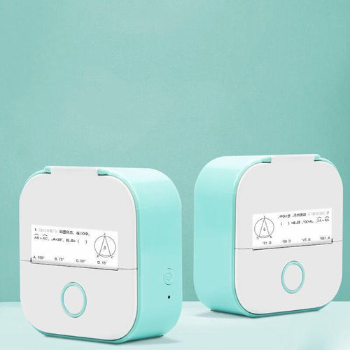 Portable Bluetooth Mini Thermal Printer – Inkless Pocket Printer for Notes, Photos, Labels & Journaling