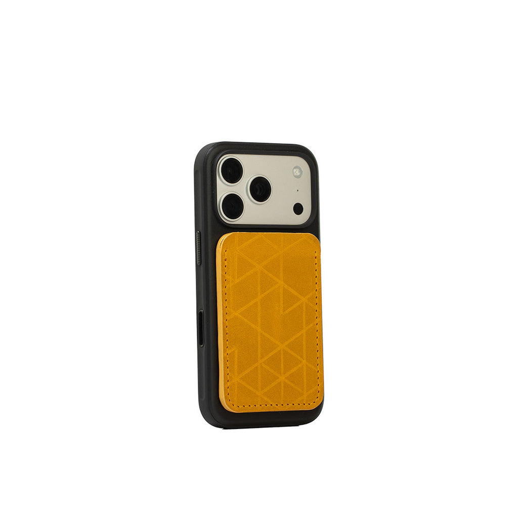 Leather Wallet compatible with MagSafe - The Minimalist (Vectors)-1