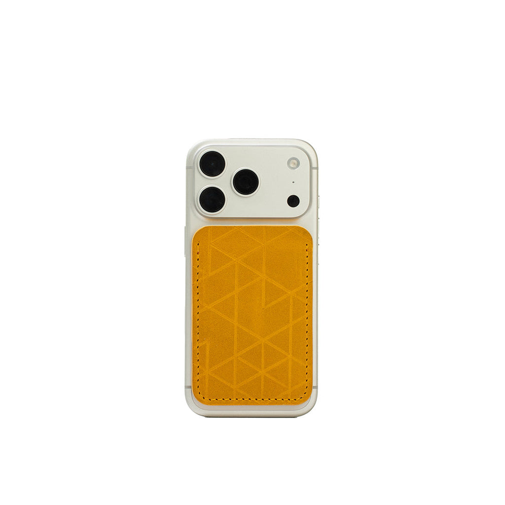 Leather Wallet compatible with MagSafe - The Minimalist (Vectors)-0